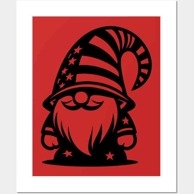 4th of July Gnome Wall Art by KayBee Gift Shop